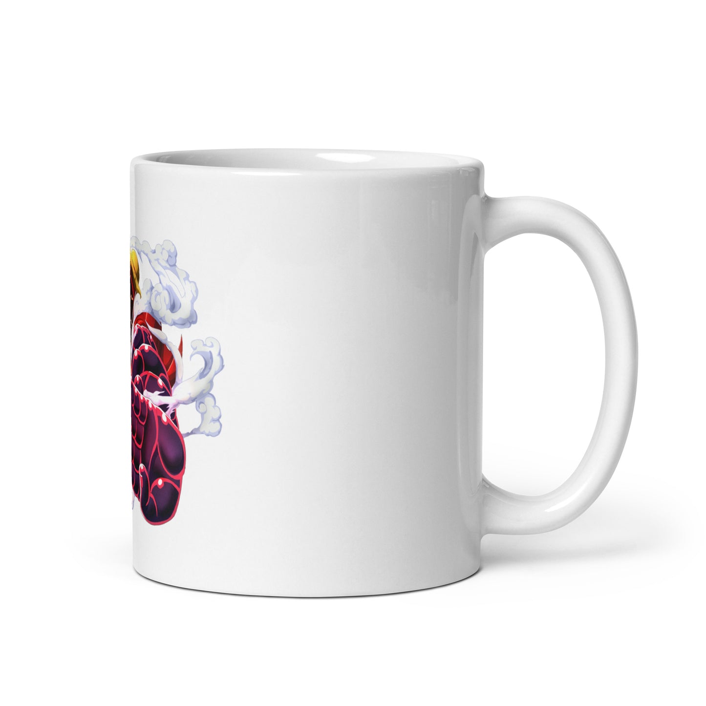 White Glossy Mug - Luffy 5