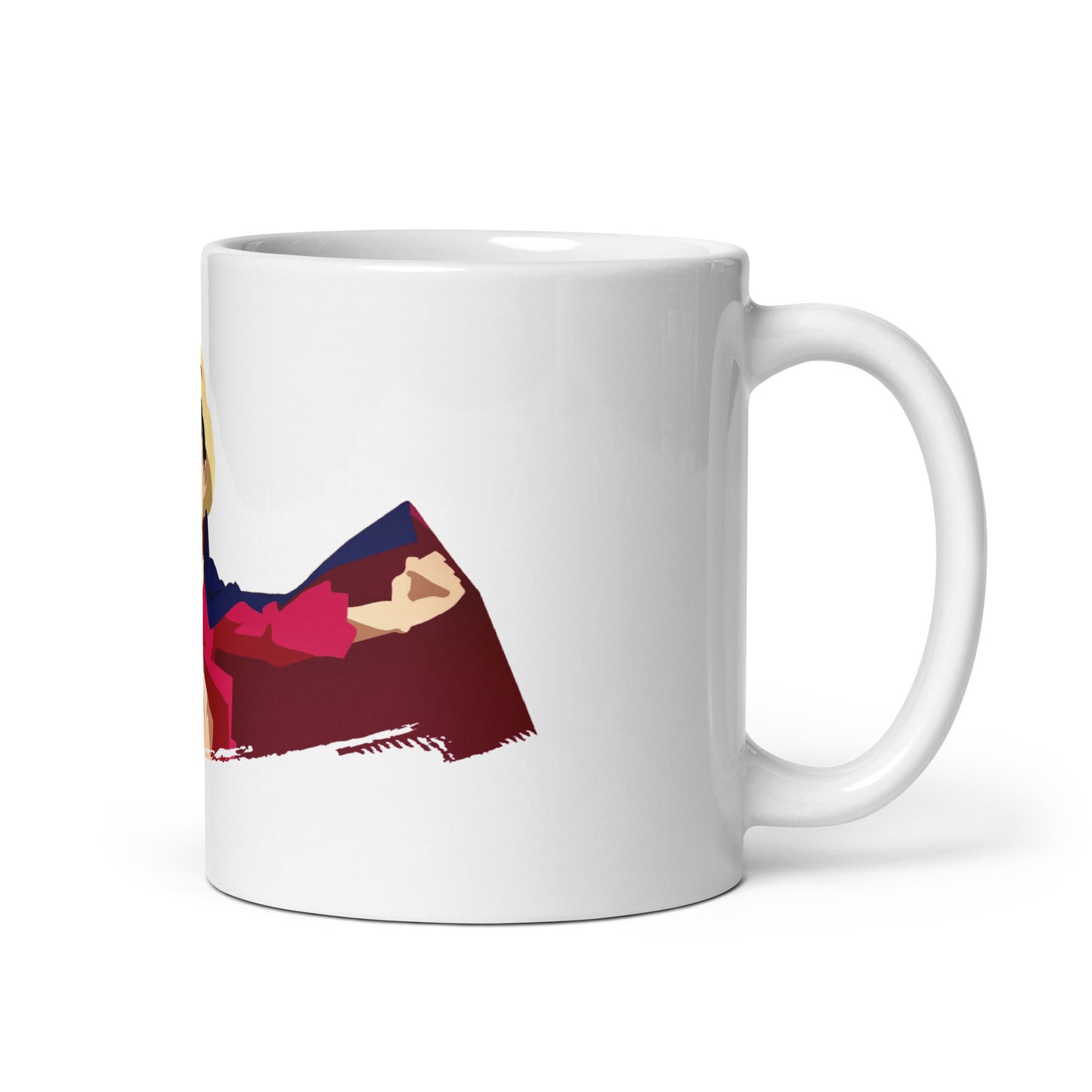 White Glossy Mug - Luffy 13