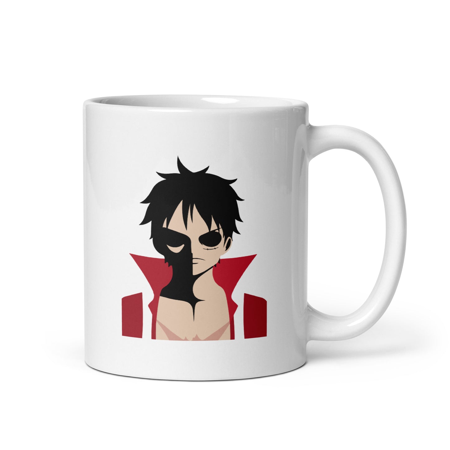 White Glossy Mug - Luffy 21