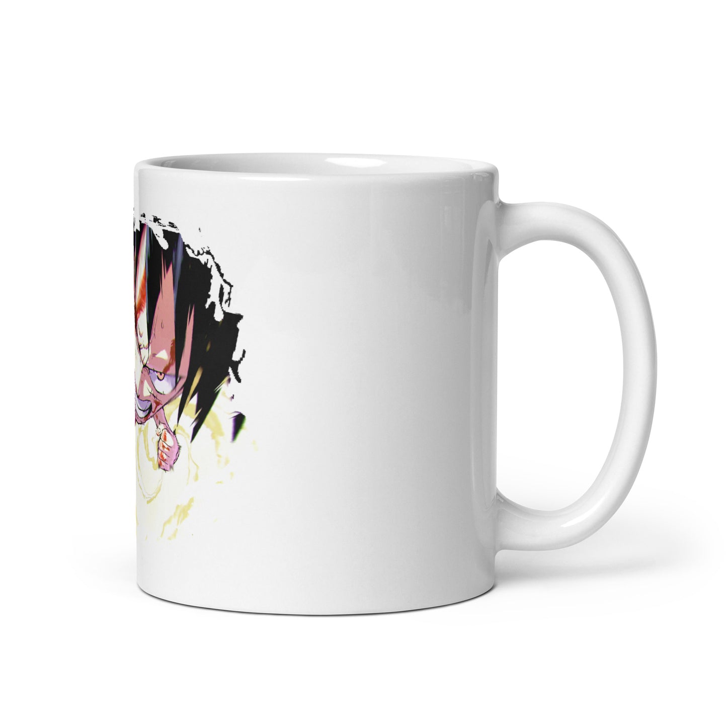 White Glossy Mug - Luffy 40