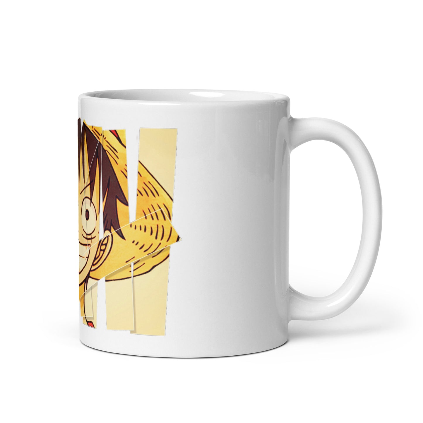 White Glossy Mug - Luffy 62