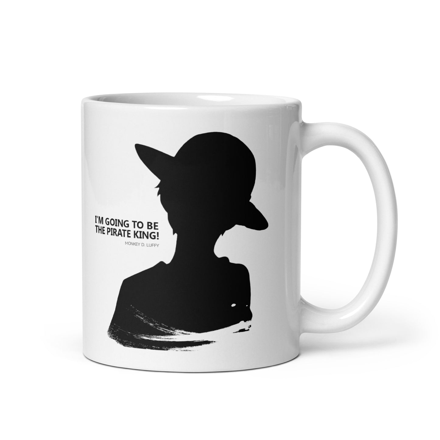 White Glossy Mug - Luffy 65