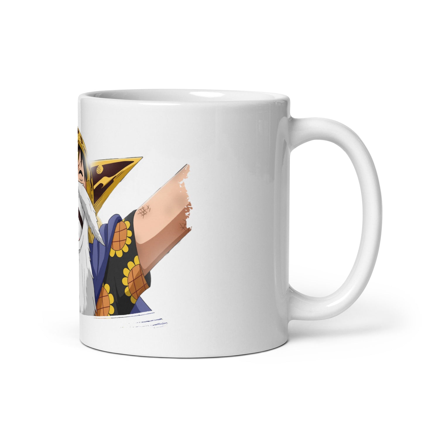 White Glossy Mug - Luffy 67