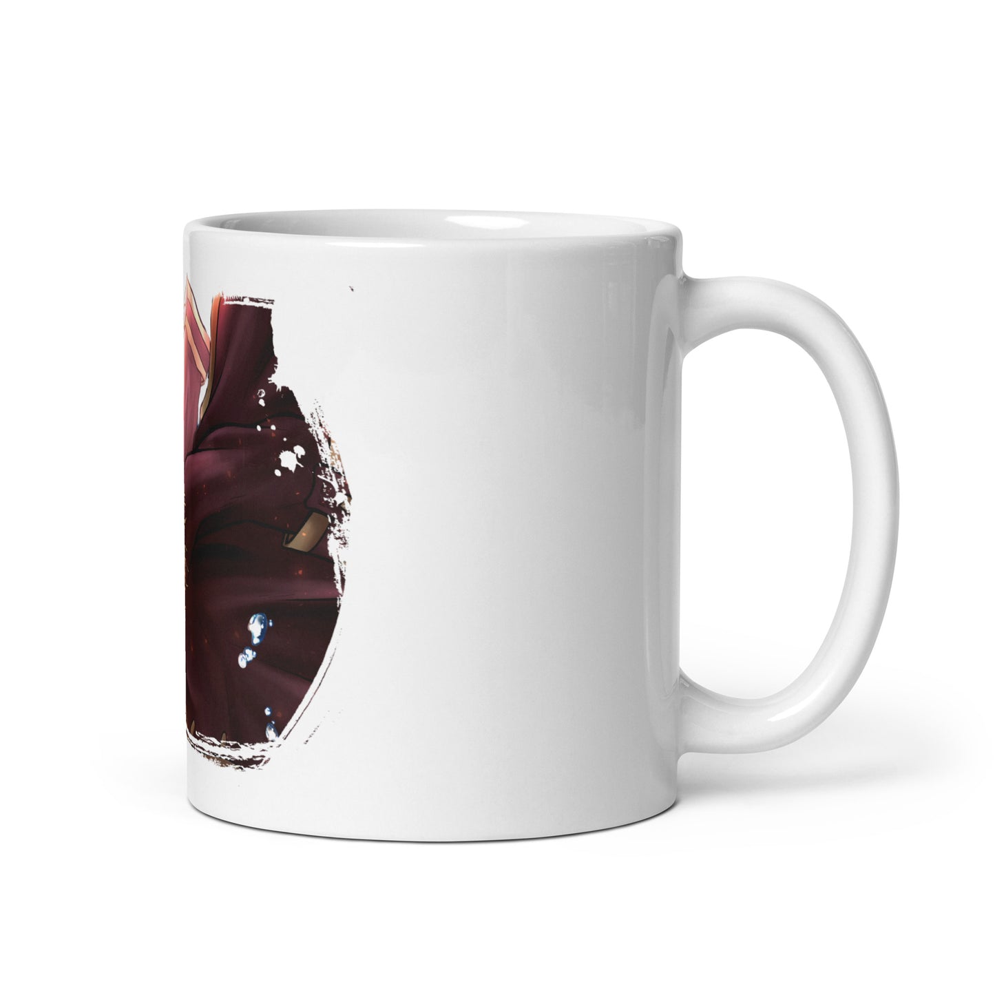 White Glossy Mug - Luffy 69