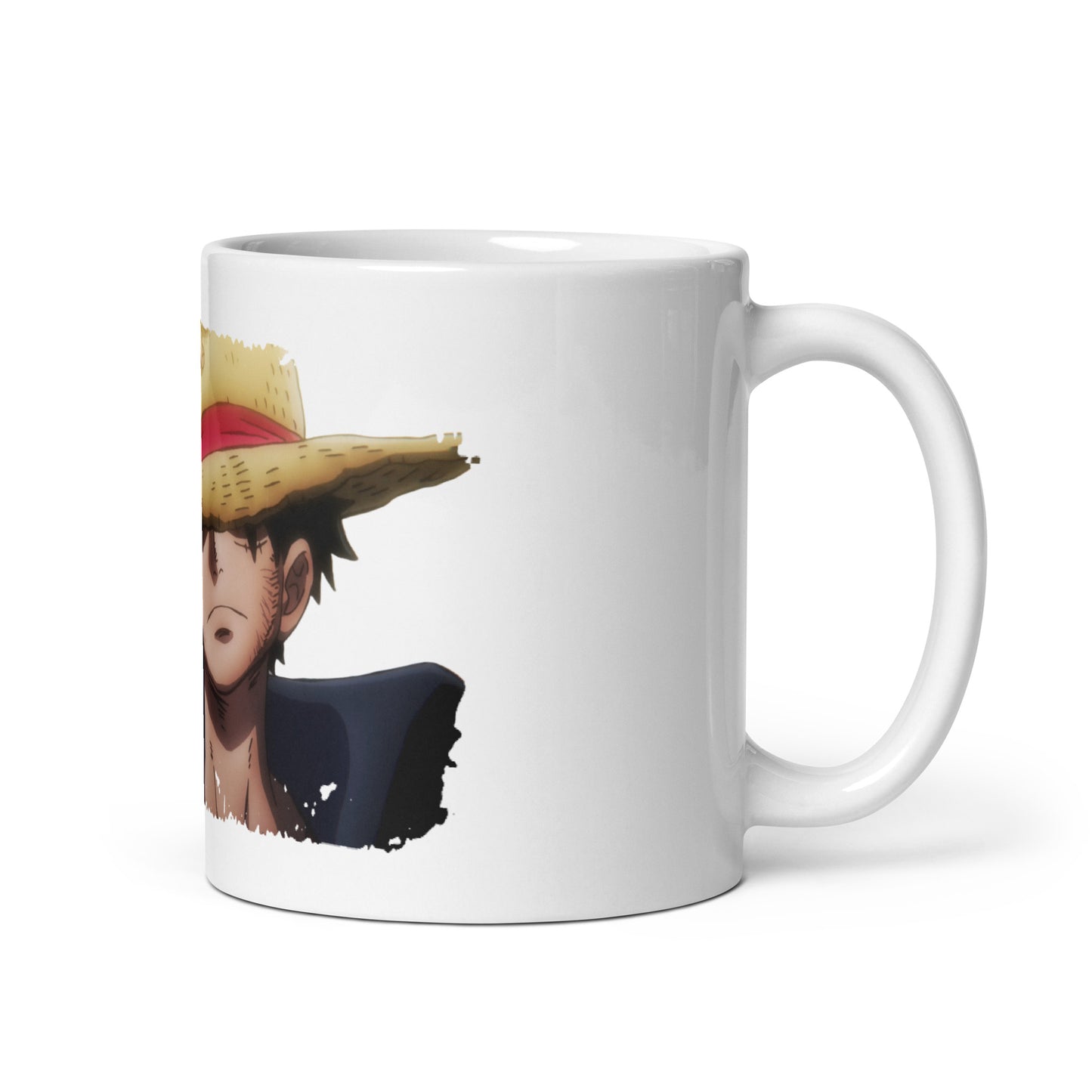 White Glossy Mug - Luffy 70