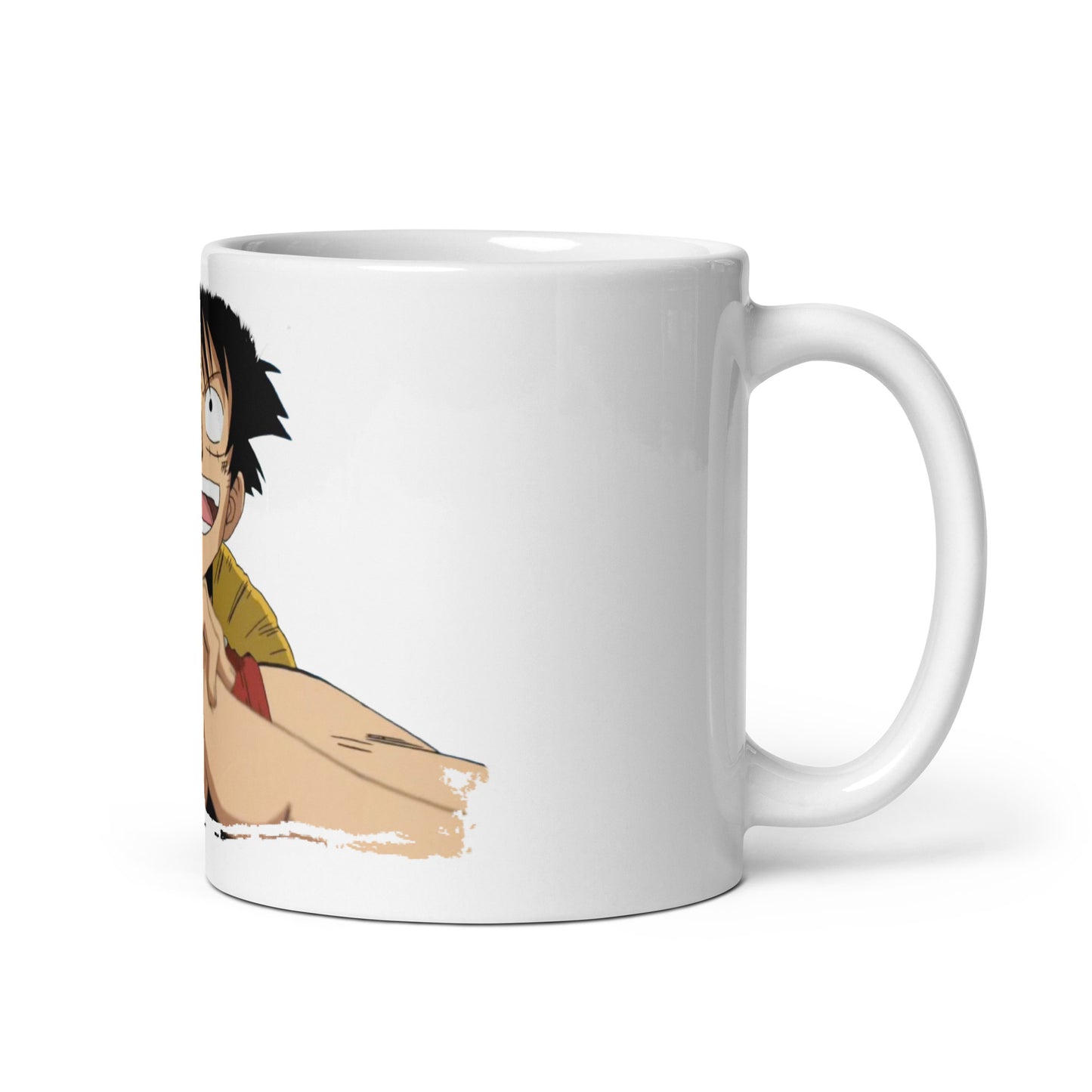 White Glossy Mug - Luffy 71