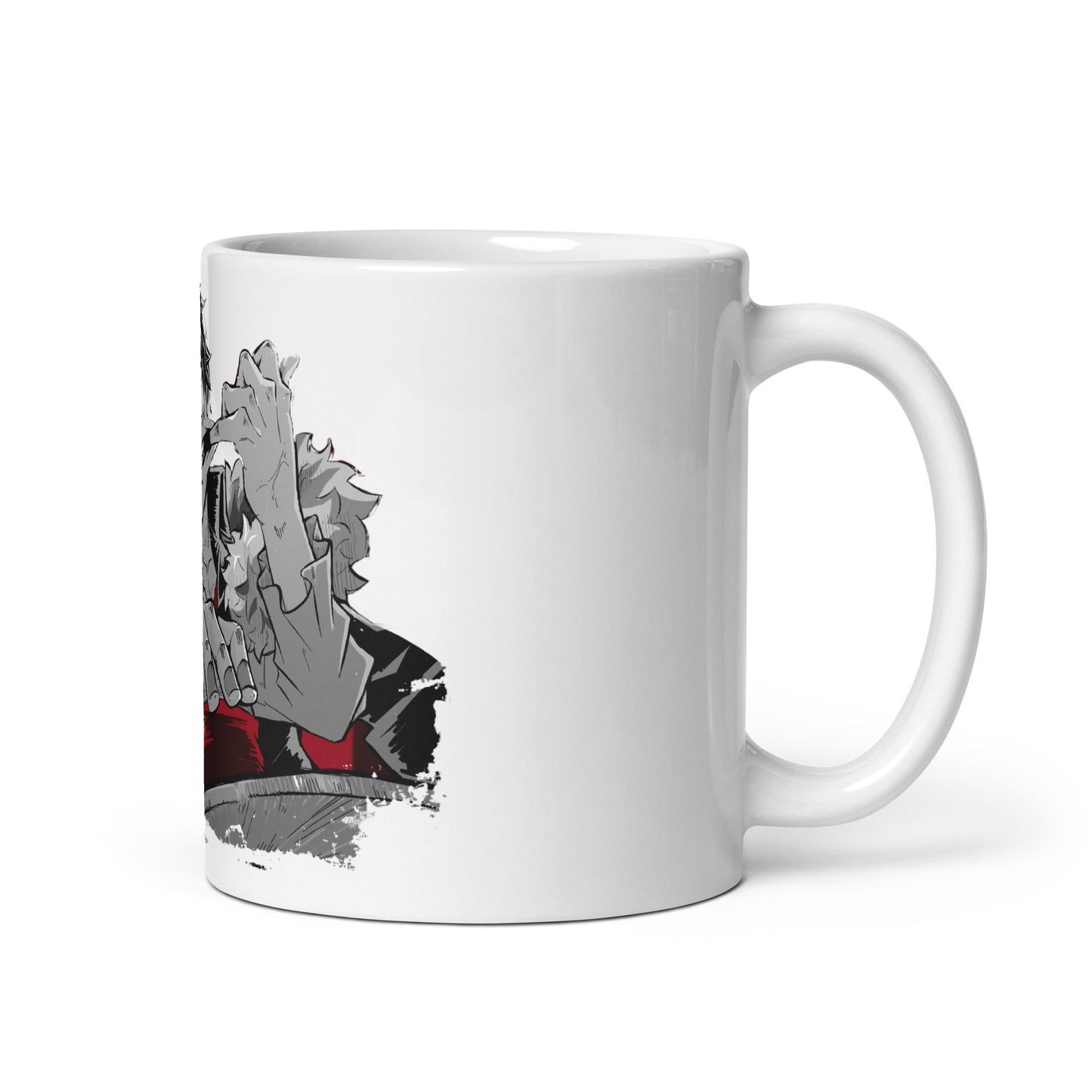 White Glossy Mug - Luffy 76