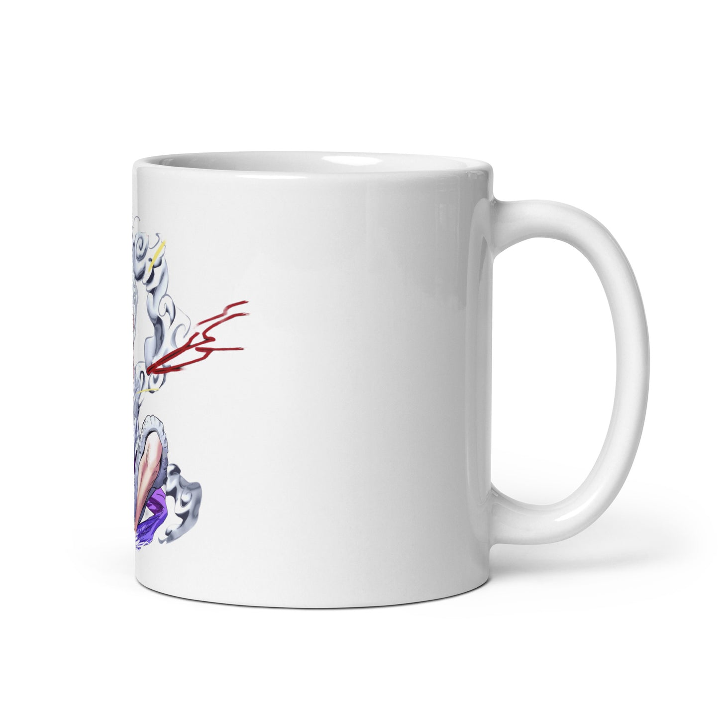 White Glossy Mug - Luffy 85