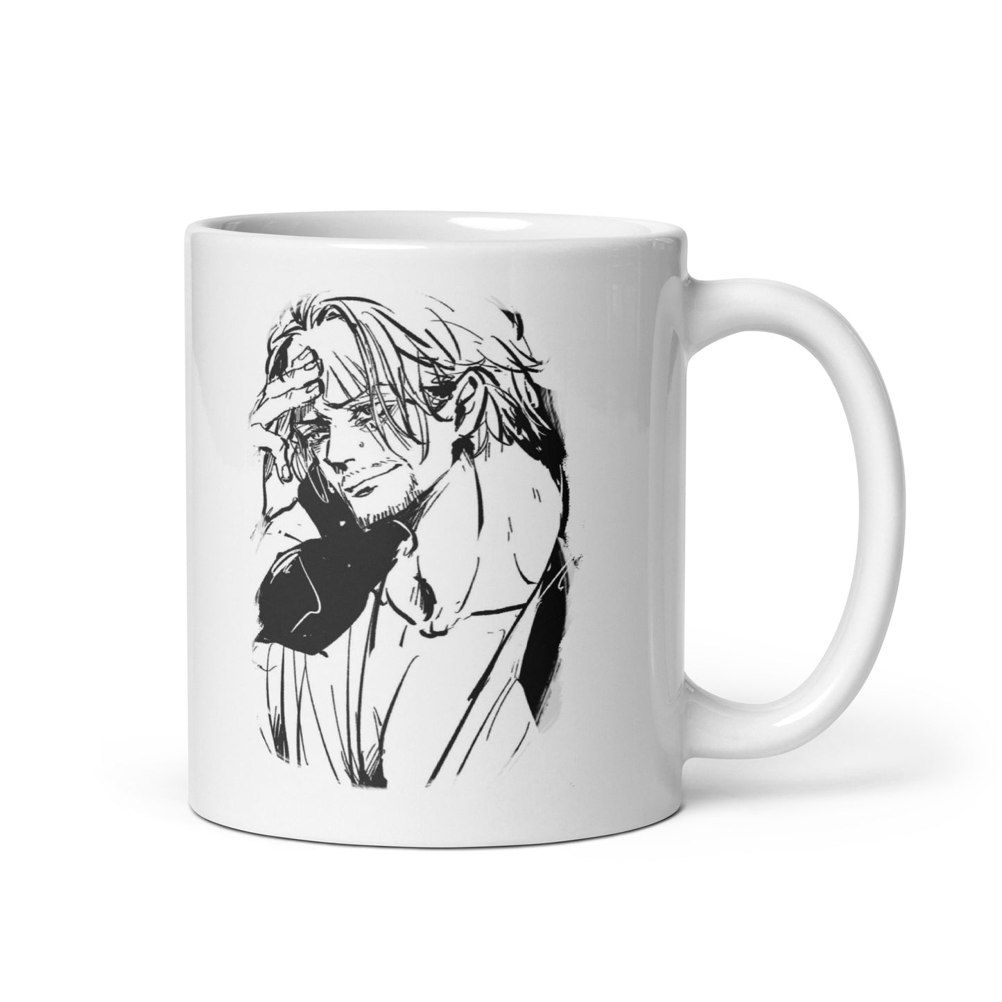 White Glossy Mug - Shanks 2