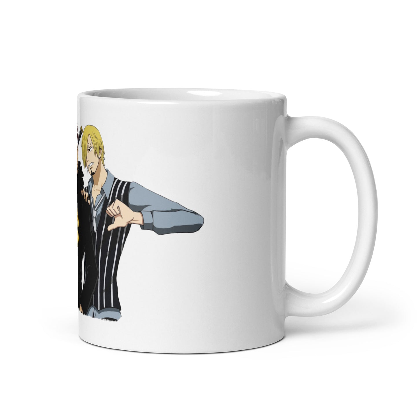 White Glossy Mug - Zoro 5