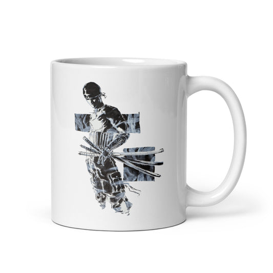 White Glossy Mug - Zoro 11