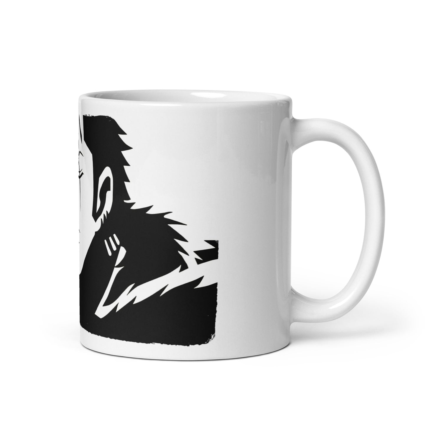 White Glossy Mug - Zoro 12