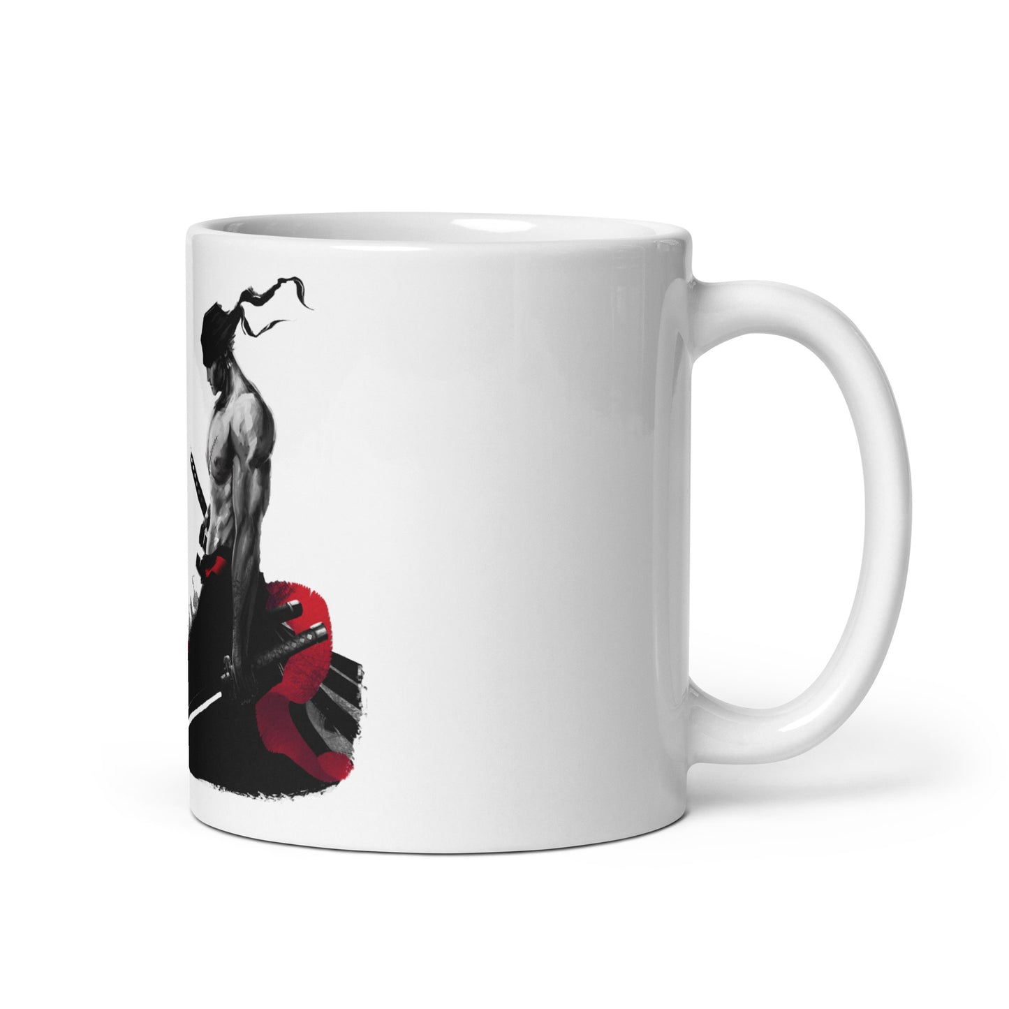 White Glossy Mug - Zoro 14