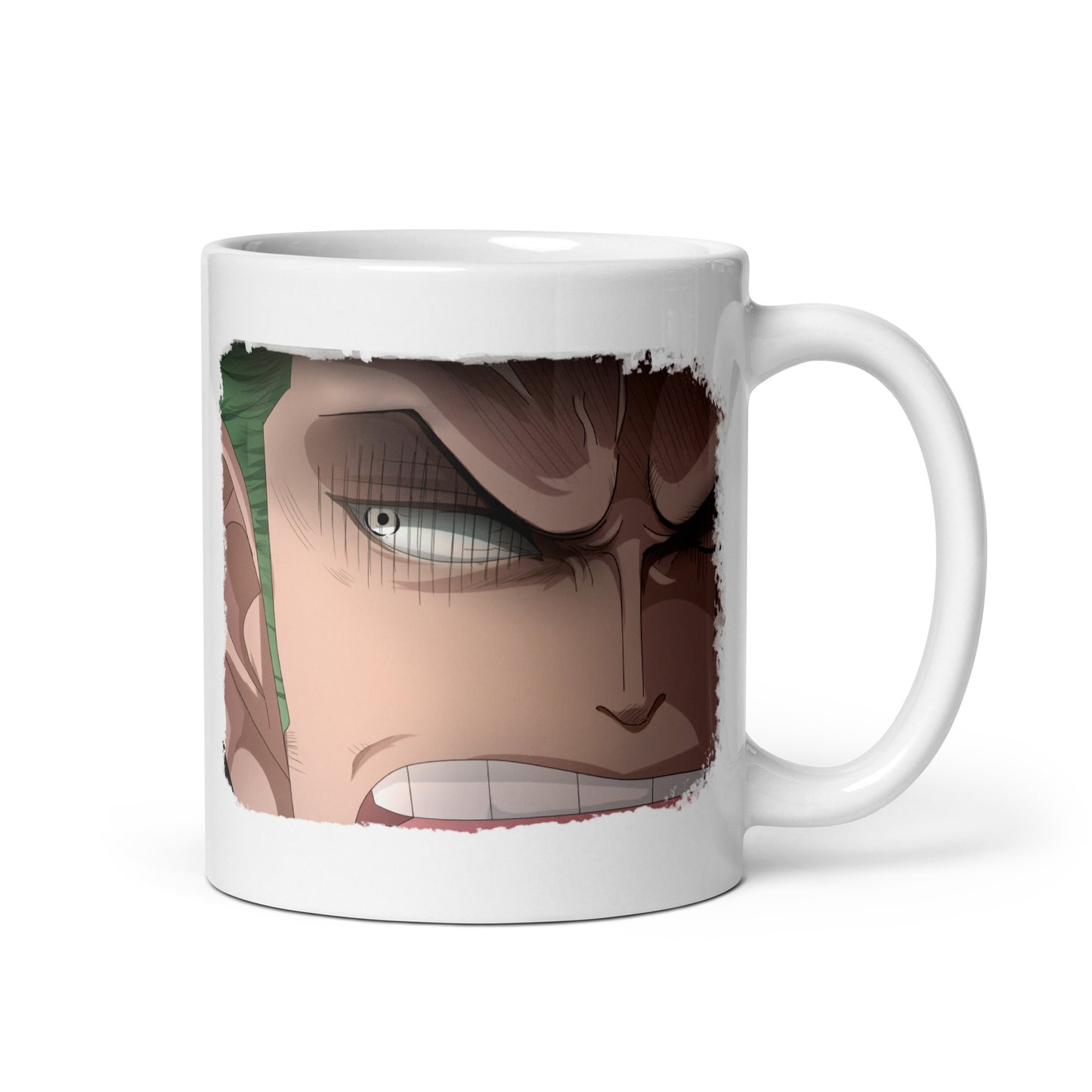 White Glossy Mug - Zoro 20