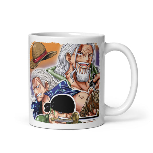 White Glossy Mug - Zoro 28