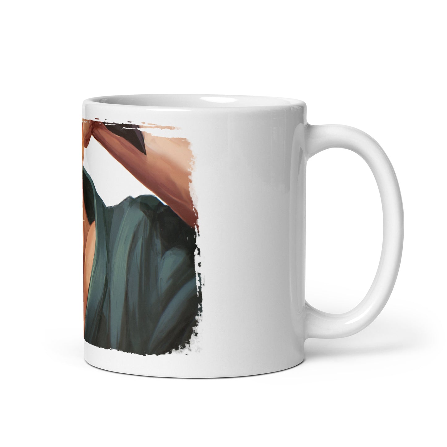 White Glossy Mug - Zoro 33