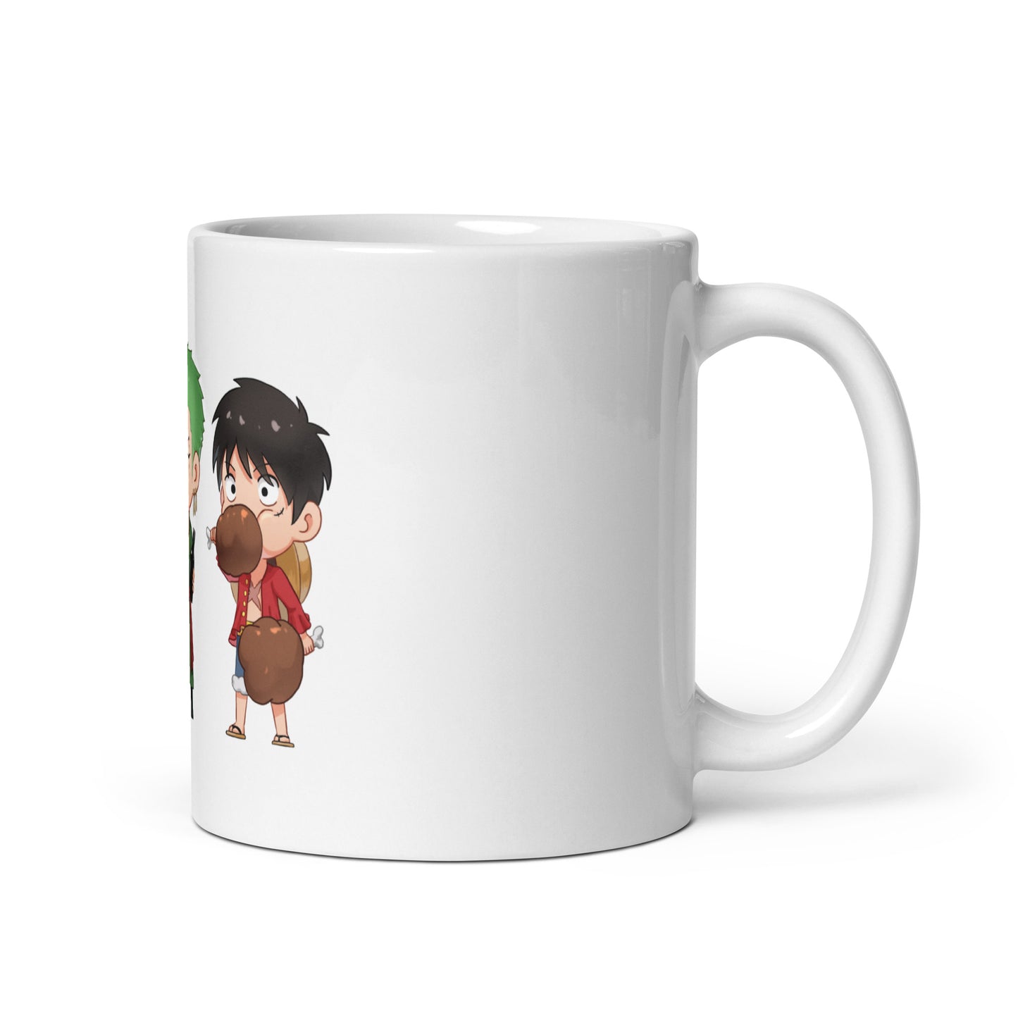 White Glossy Mug - Zoro 35