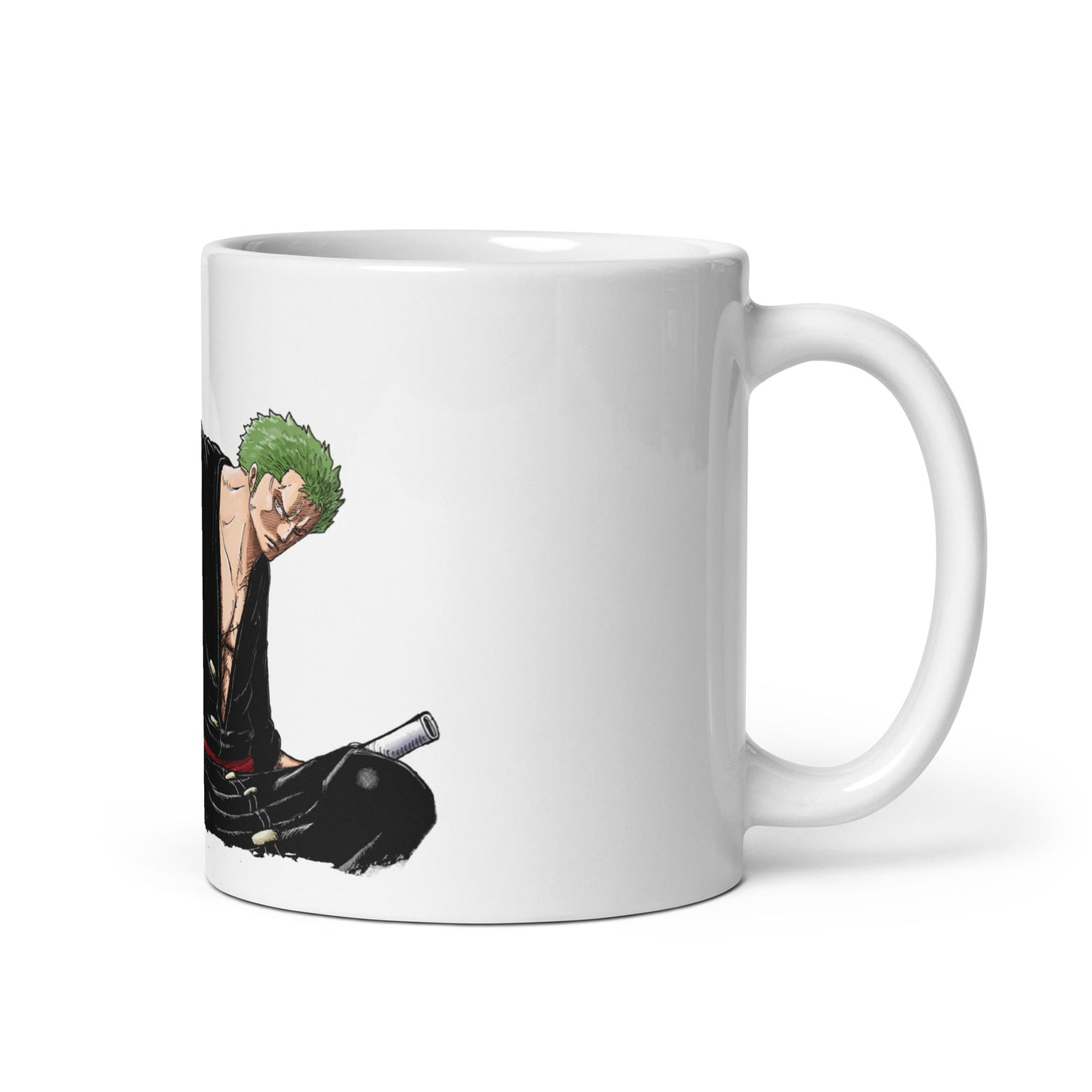 White Glossy Mug - Zoro 39