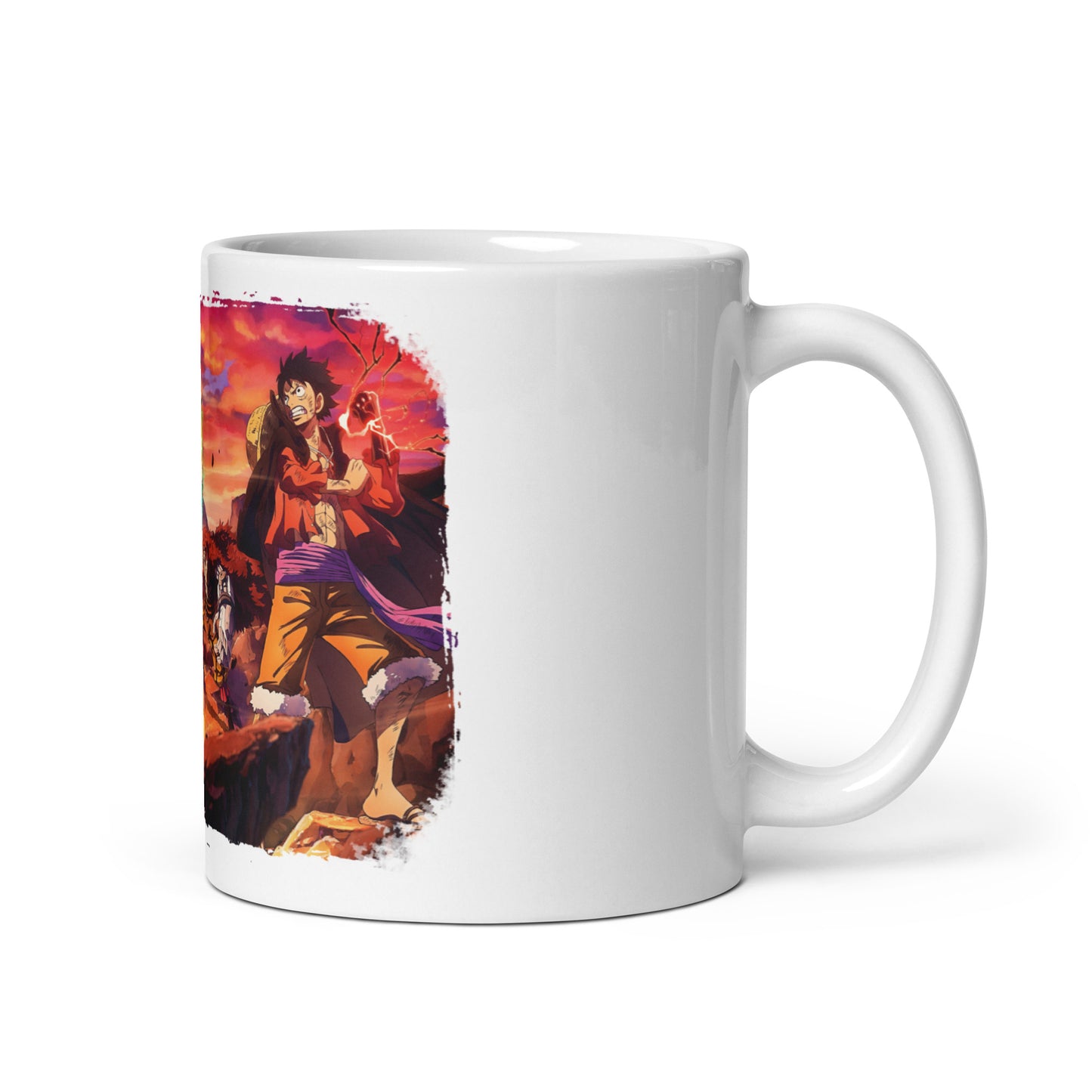 White Glossy Mug - Zoro 42