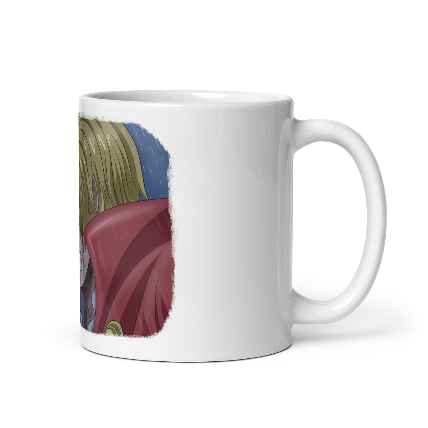 White Glossy Mug -Sanji 20