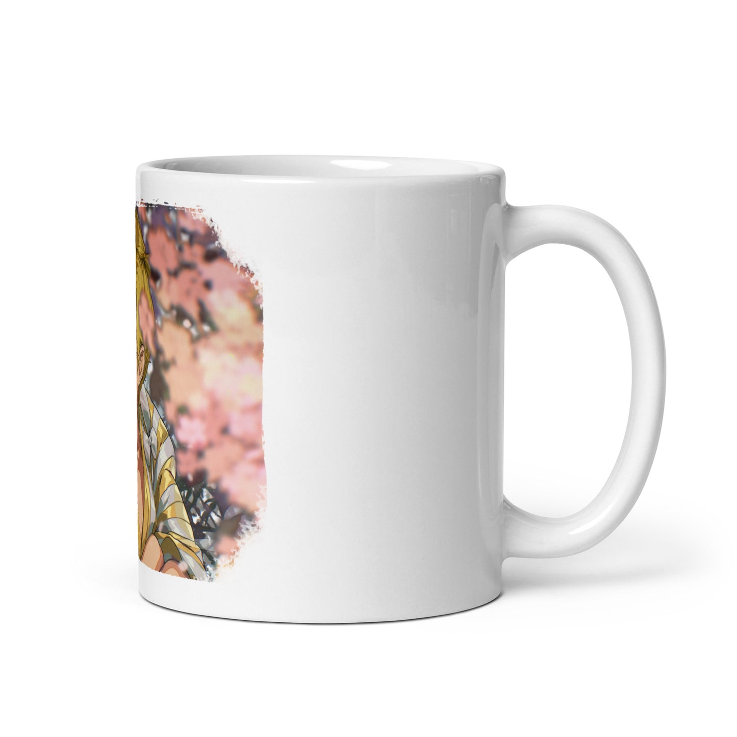 White Glossy Mug -Sanji 23