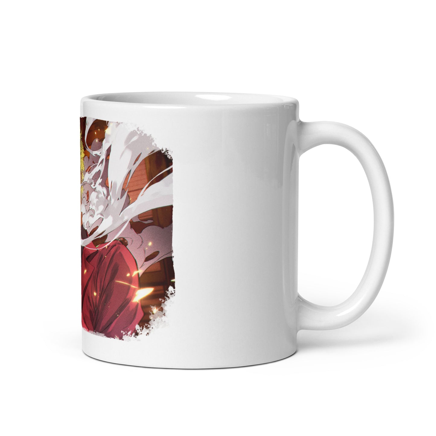 White Glossy Mug -Sanji 25