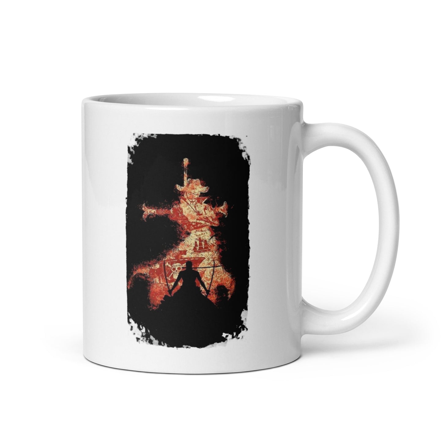 White Glossy Mug - Mihawk 2