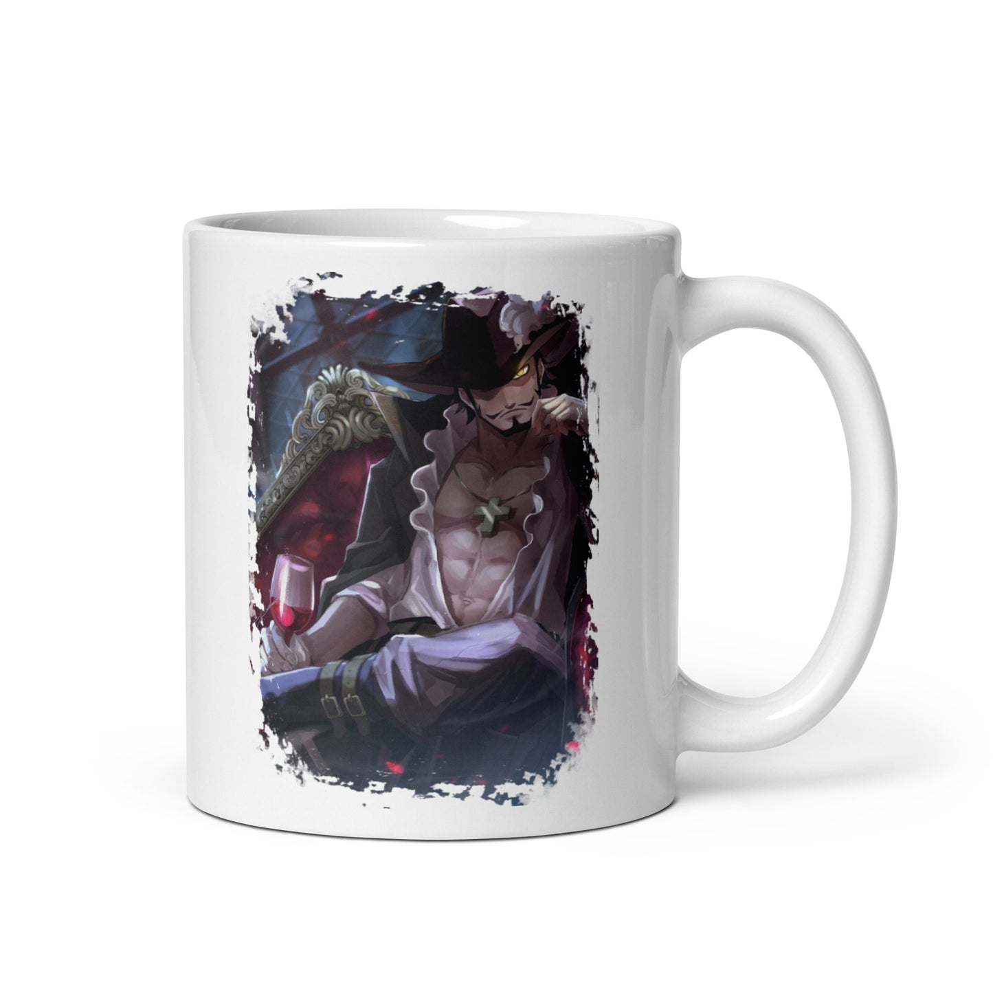 White Glossy Mug - Mihawk 6