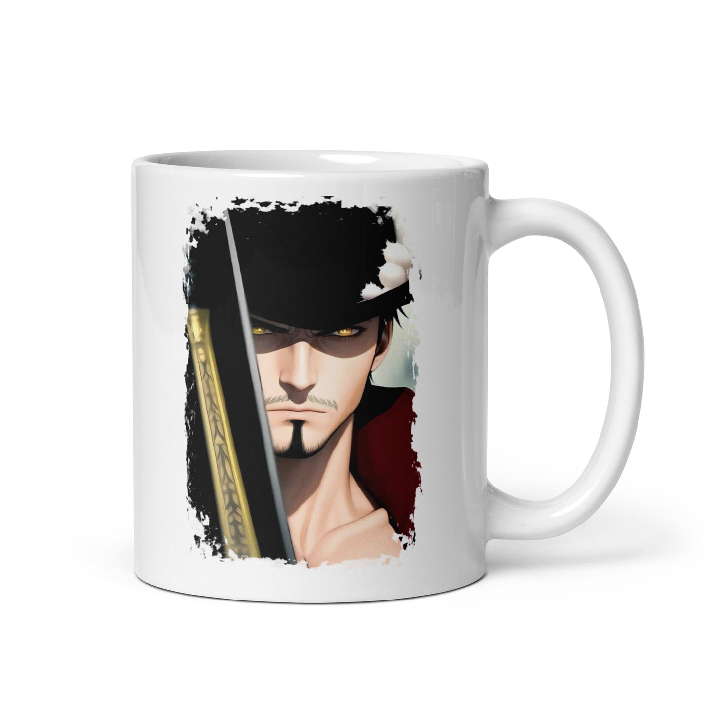 White Glossy Mug - Mihawk 10