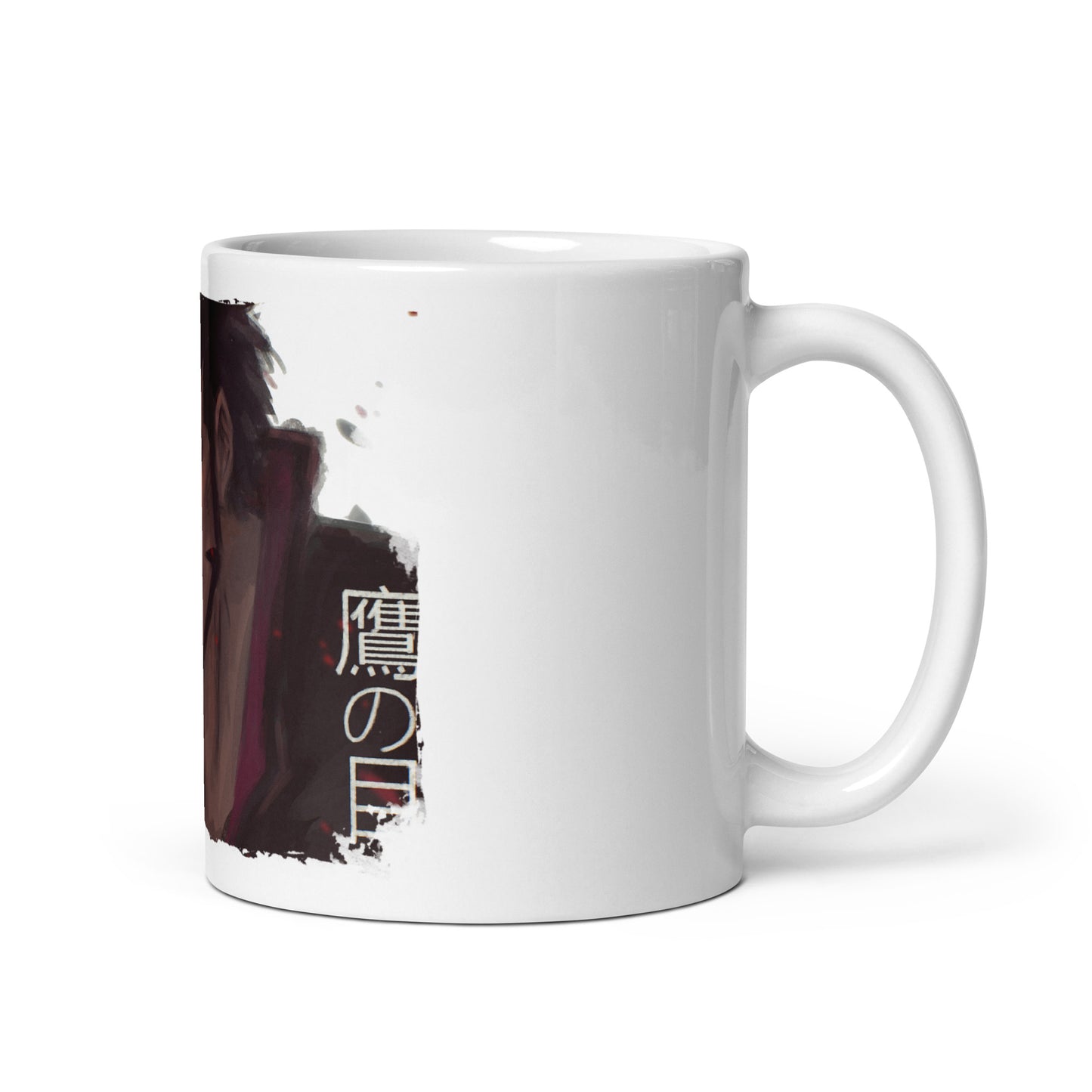 White Glossy Mug - Mihawk 11