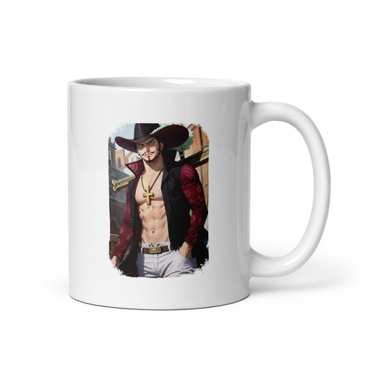 White Glossy Mug - Mihawk 12