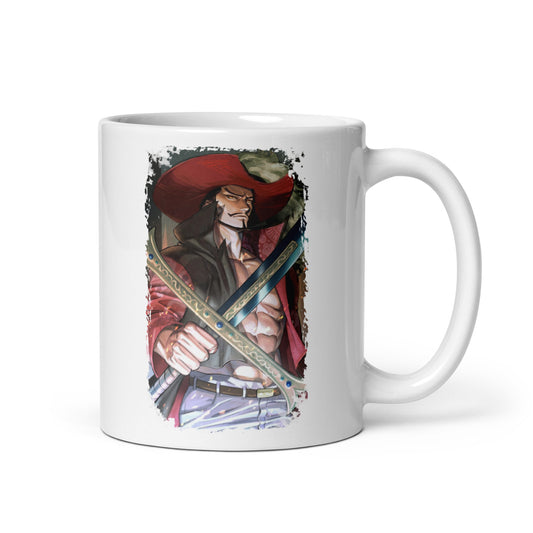 White Glossy Mug - Mihawk 13