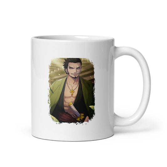 White Glossy Mug - Mihawk 16