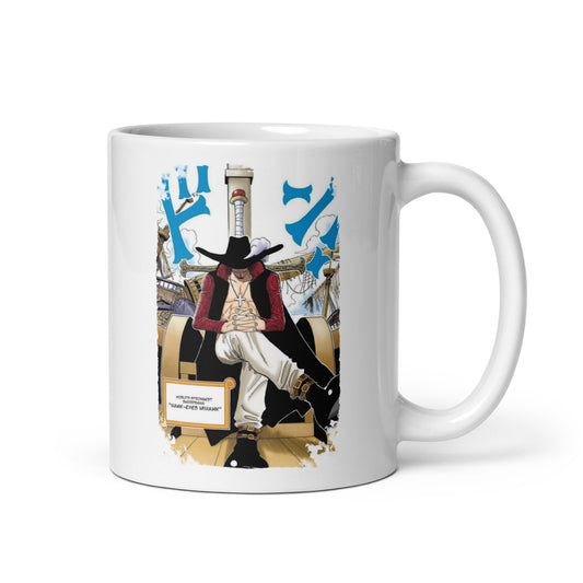 White Glossy Mug - Mihawk 18