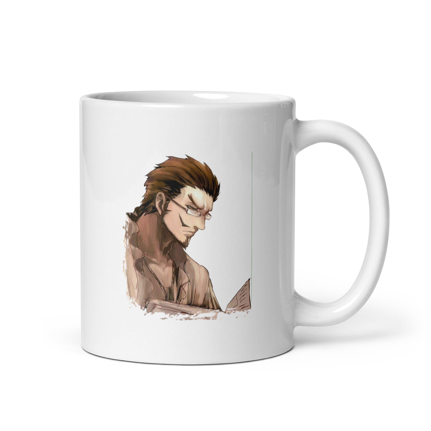 White Glossy Mug - Mihawk 20