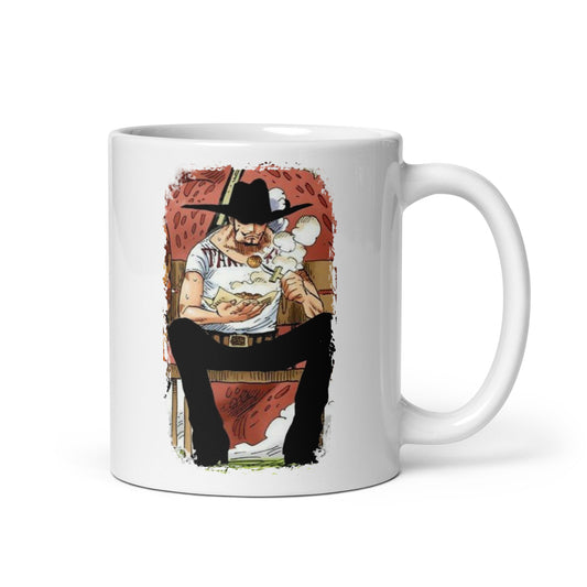 White Glossy Mug - Mihawk 21