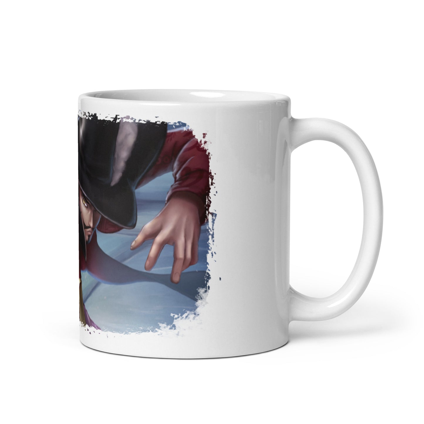 White Glossy Mug - Mihawk 24