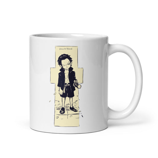 White Glossy Mug - Mihawk 27