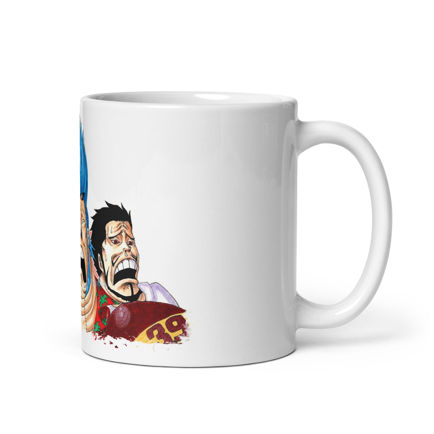 White Glossy Mug - Mihawk 28