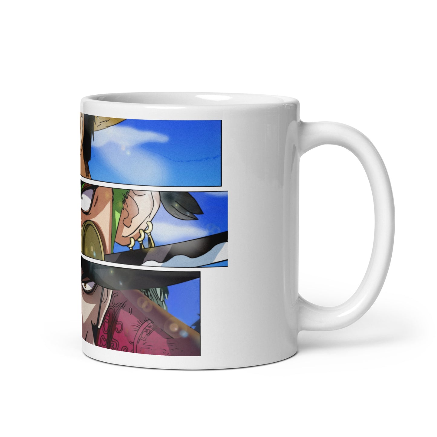 White Glossy Mug - Mihawk 34