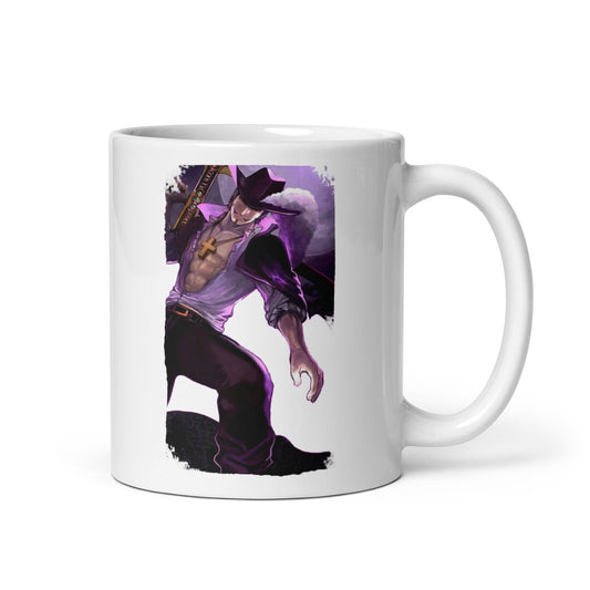 White Glossy Mug - Mihawk 36