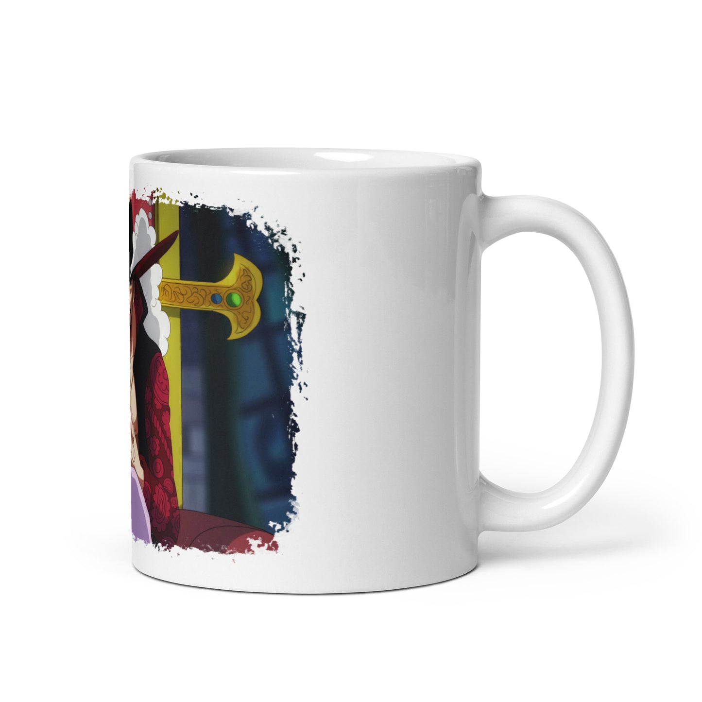 White Glossy Mug - Mihawk 37