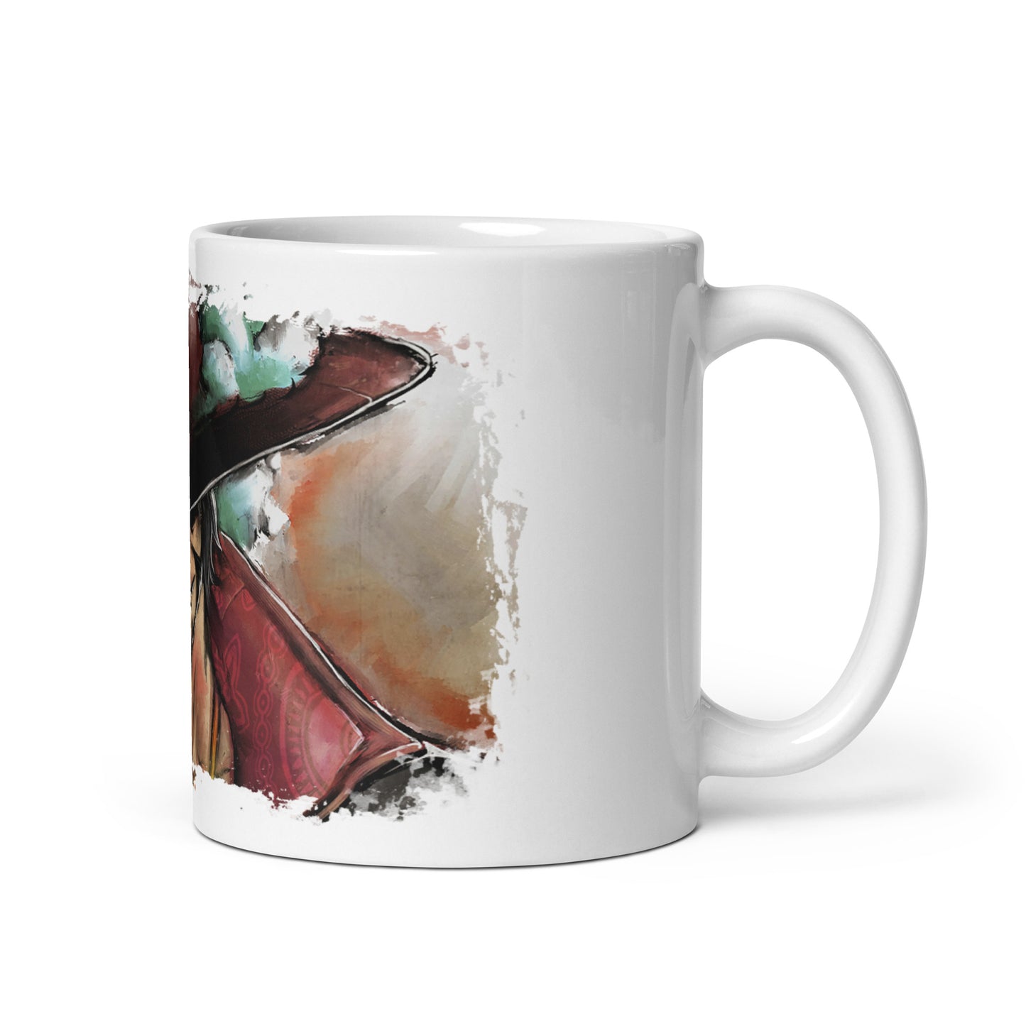 White Glossy Mug - Mihawk 39