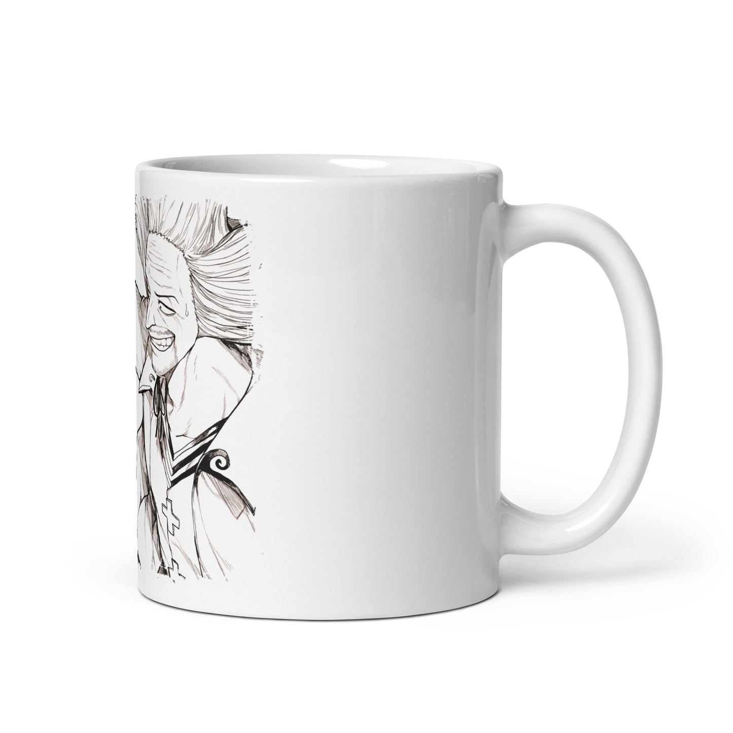 White Glossy Mug - Chopper 3