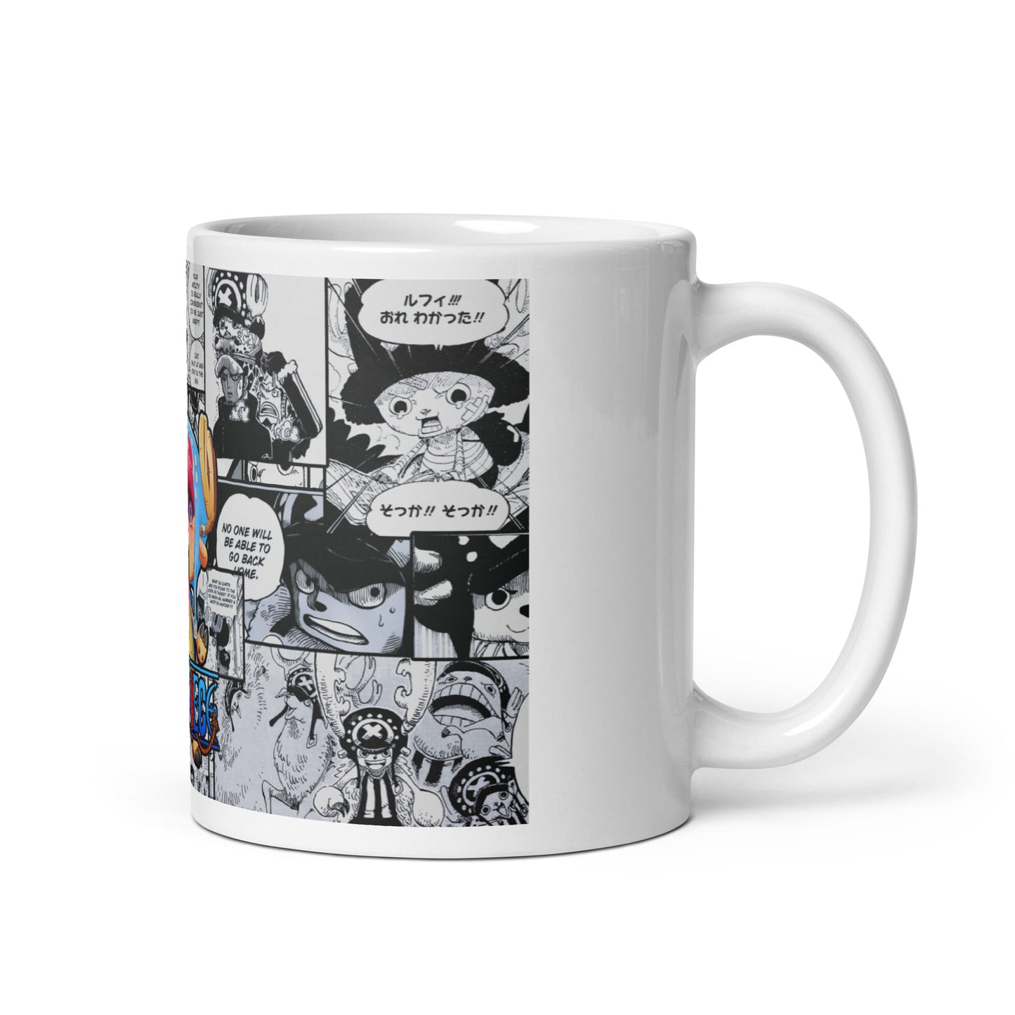 White Glossy Mug - Chopper 26