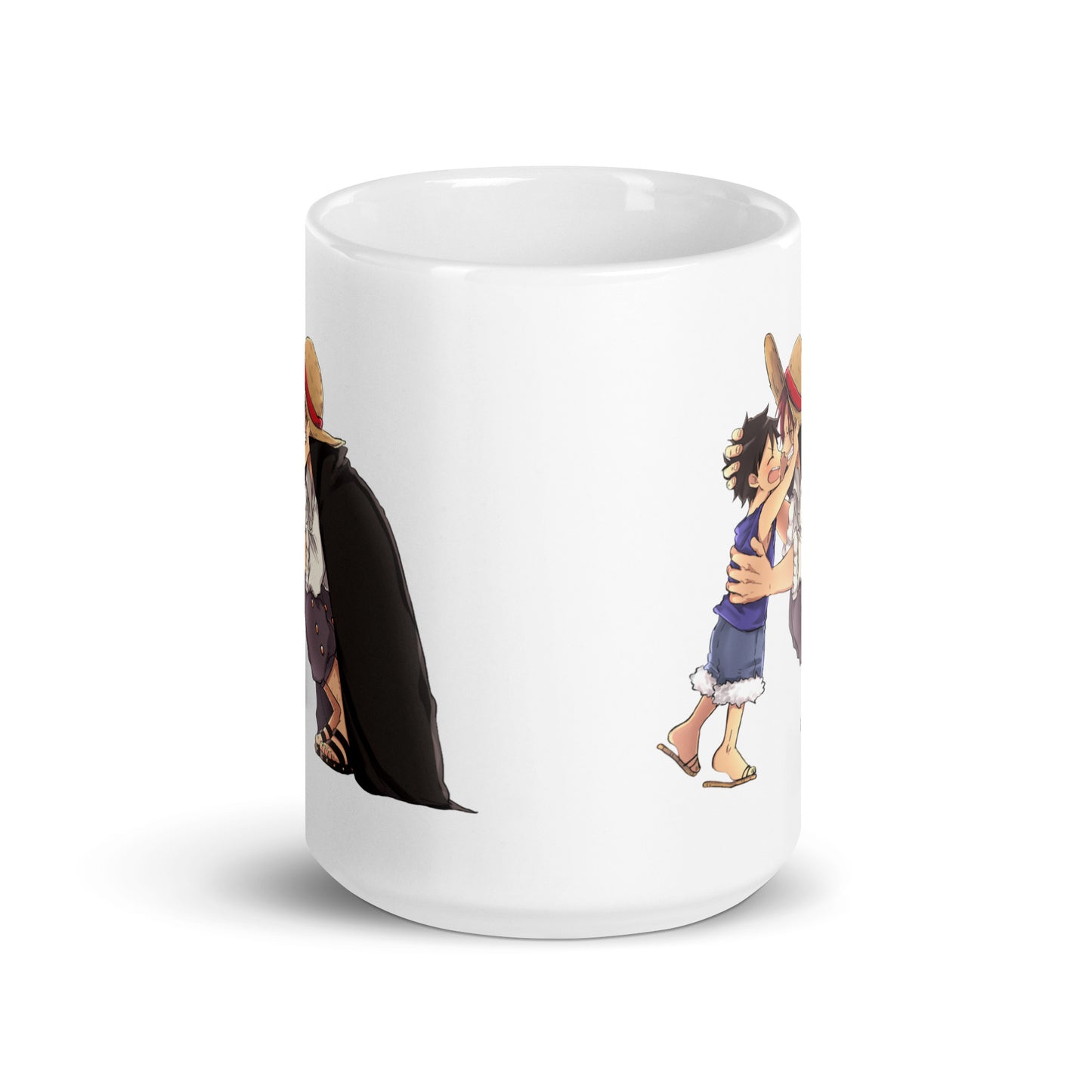 White Glossy Mug - Luffy 2