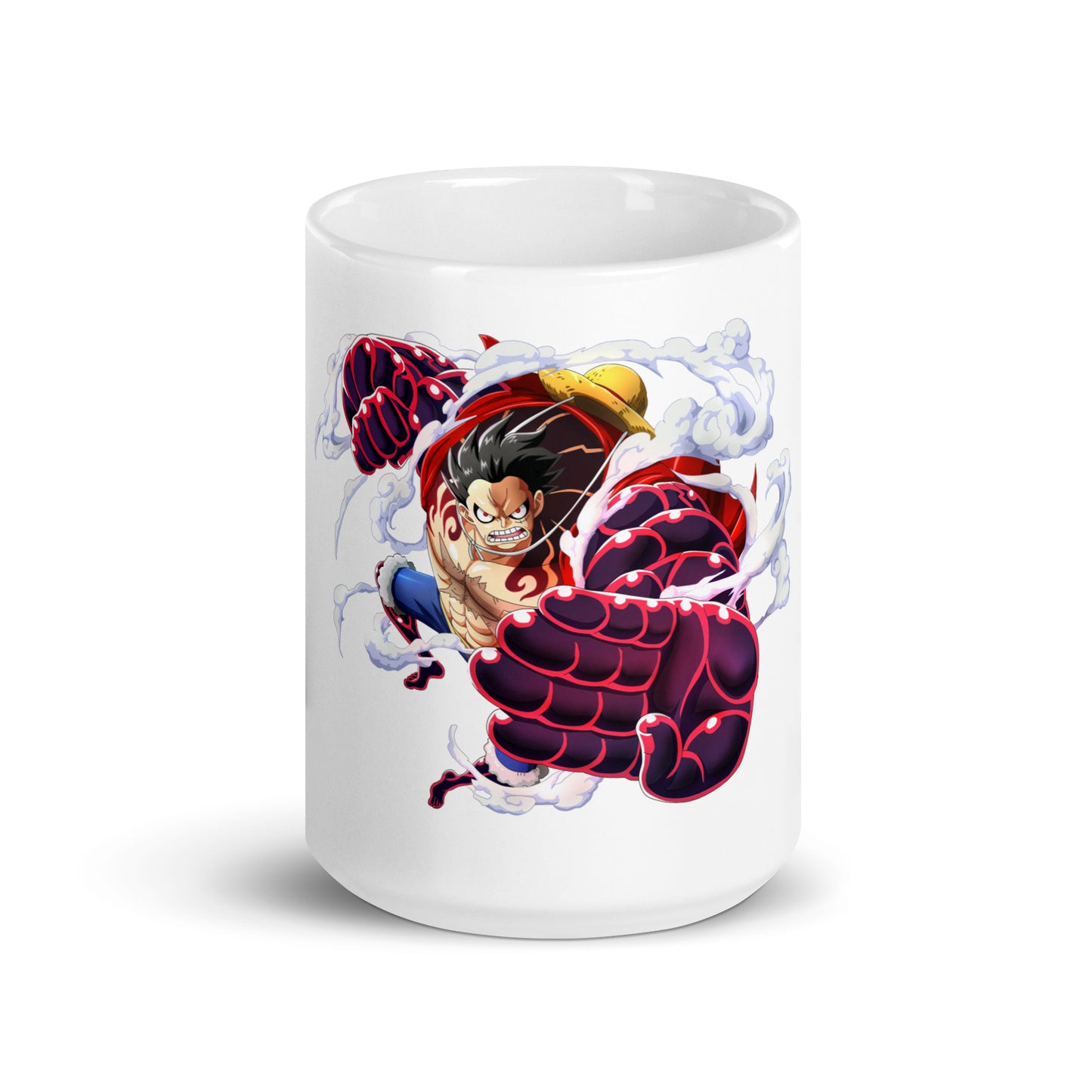 White Glossy Mug - Luffy 5