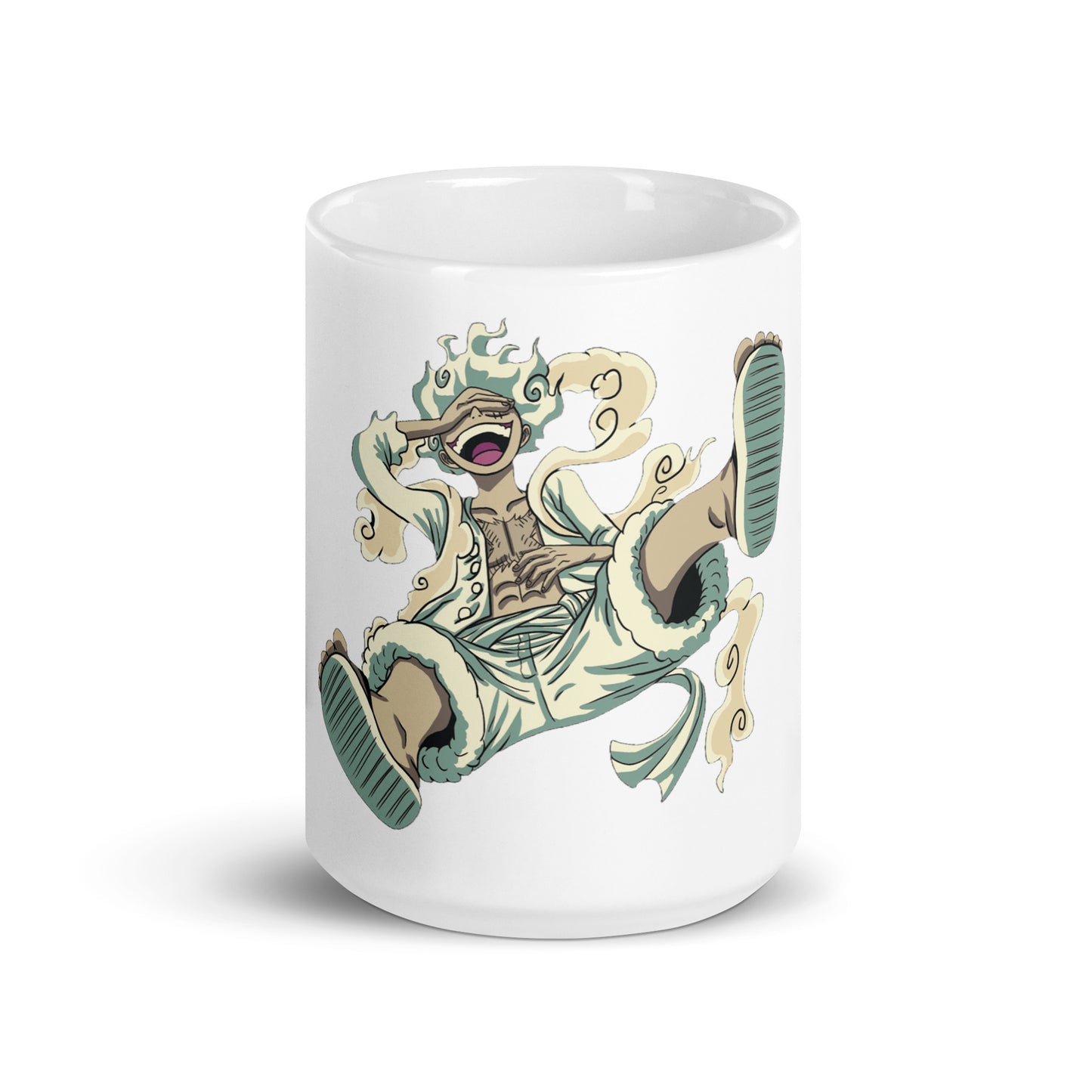 White Glossy Mug - Luffy 8