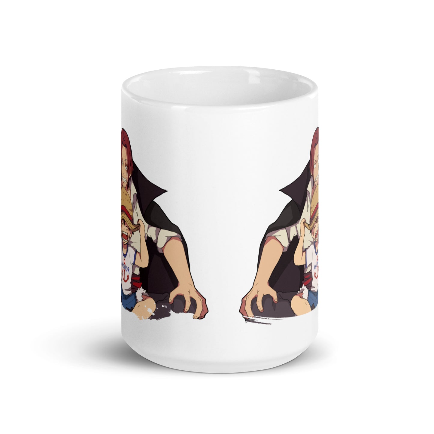 White Glossy Mug - Luffy 12