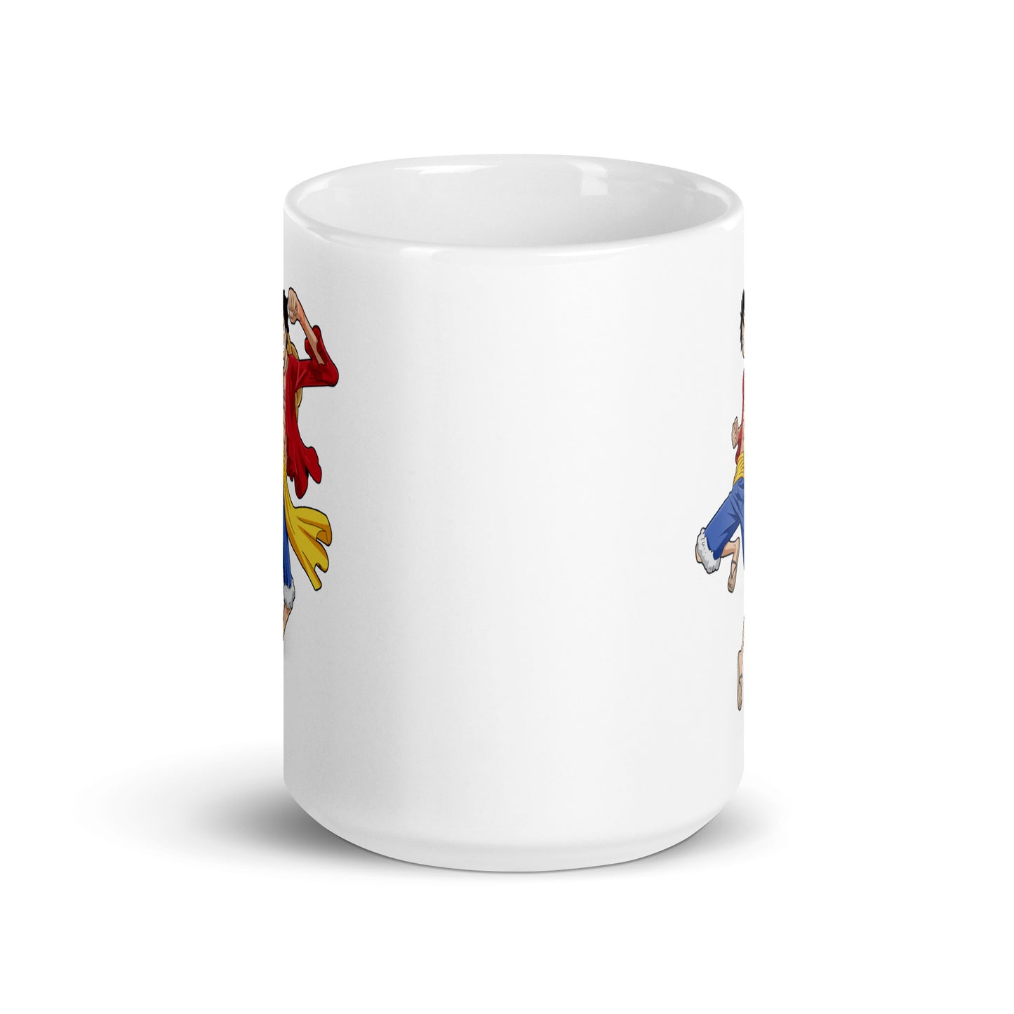 White Glossy Mug - Luffy 17